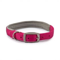 Padded Viva Collar Pink 55-63cm Size 8