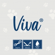 Viva Rope Lead Reflective Red 1.07mx12mm