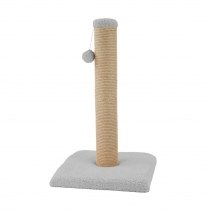XL 2-part Teddy Fleece Scratch Post (Stone)