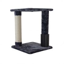 2 Pillar Grooming & Scratch Post