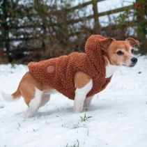 Teddy Sherpa Fleece Terracotta XS