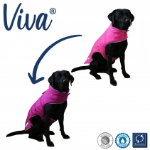 Viva Reversible Coat Pink/Purple 50cm Large