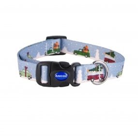 Christmas Trip Pale Blue Collar Size 1-2