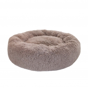 GIANT Super Plush Donut Bed 130cm Oatmeal