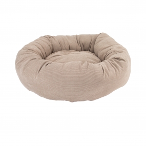 Corduroy Donut Bed (Oat) 70cm