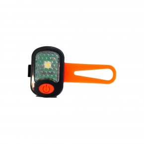 Rechargeable Blinker Orange With White LED