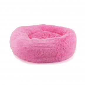 Super Plush Donut Bed 70cm Pink