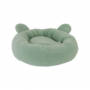 Small Bite Teddy Bear Donut Beds Sage 70cm