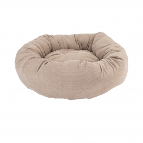 Corduroy Donut Bed (Oat) 70cm
