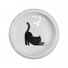 Curved Edge Cat Dish