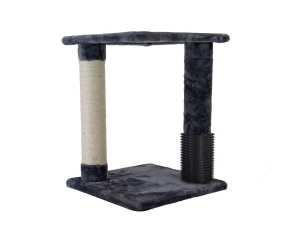 2 Pillar Grooming & Scratch Post