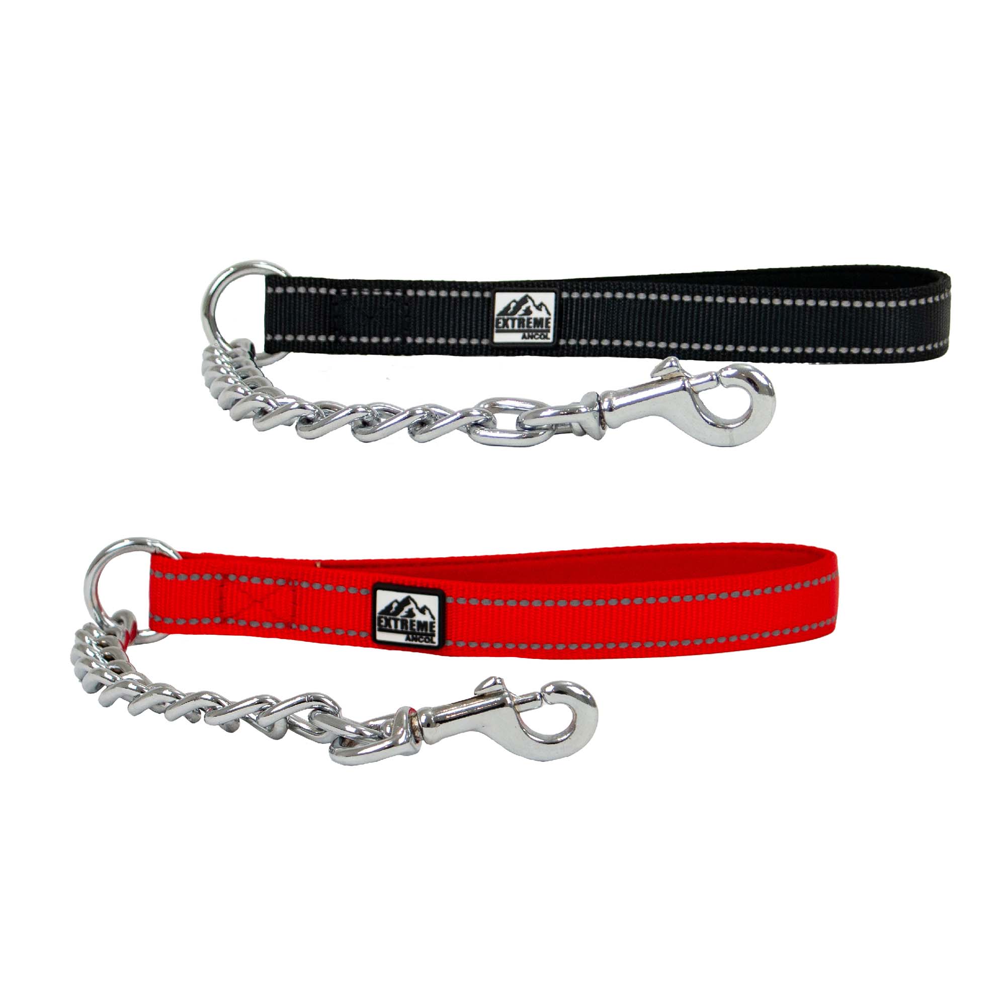Extreme Extra Heavy Chain Lead Red 50cm