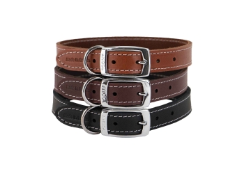 Heritage Leather Collar Tan Size 5 39-48cm