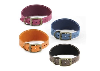 Timberwolf Greyhound Collar Mustard 34-43cm