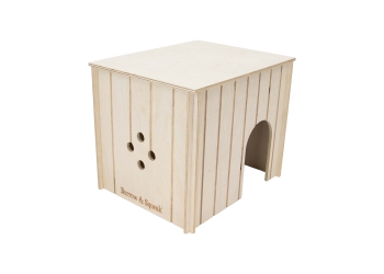 Small Pet Wooden Hide (Large - Flat Pack)