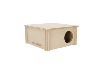 Small Pet Wooden Hide (Small - Flat Pack)