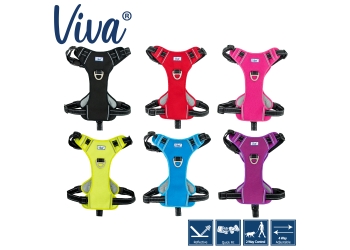 Viva Exercise & Travel Harness Pink M 45-65cm