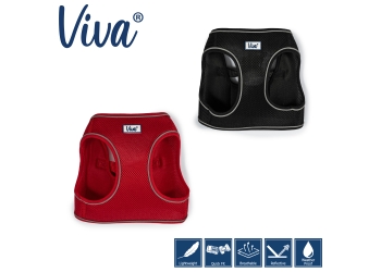 Viva Step-in Harness XL Red 60-67cm