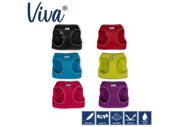 Viva Step-in Harness S Red 35-42cm