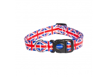 Soho Union Jack Collar M 30-50cm