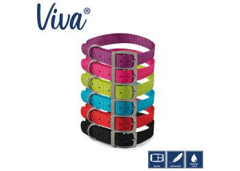 Viva Collar Pink 39-48cm Size 5