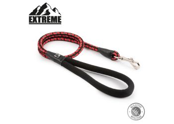 Extreme Shock Absorb Rope Lead Black/Red