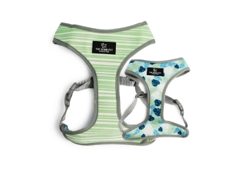 Soho Stripe/Leaf Reversible Harness XS