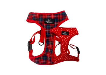 Soho Tartan/Star Reversible Harness L