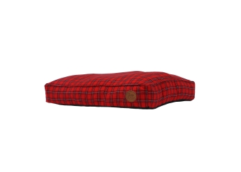 Red Tartan Mattress 75 x 60cm