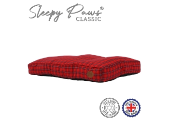 Red Tartan Mattress 100 x 70cm