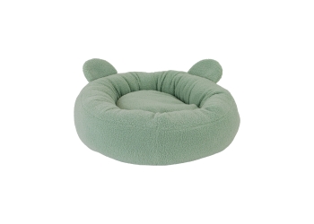 Small Bite Teddy Bear Donut Beds Sage 70cm