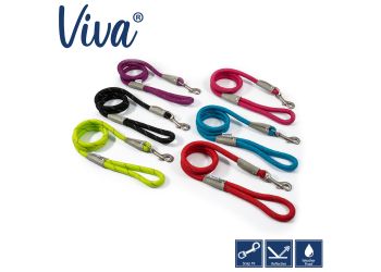 Viva Rope Lead Reflective Lime 1.07mx10mm
