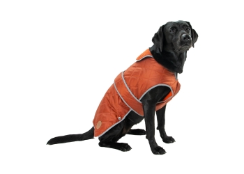 Heritage Terracotta Quilted Coat S