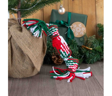 Squeaky Christmas Cracker Rope