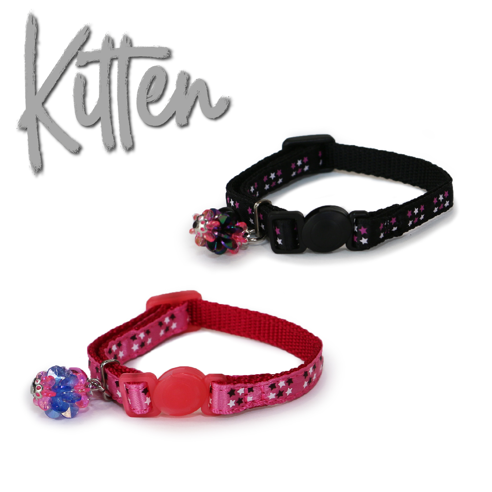 Safety Buckle Cat Collar Star Kitten
