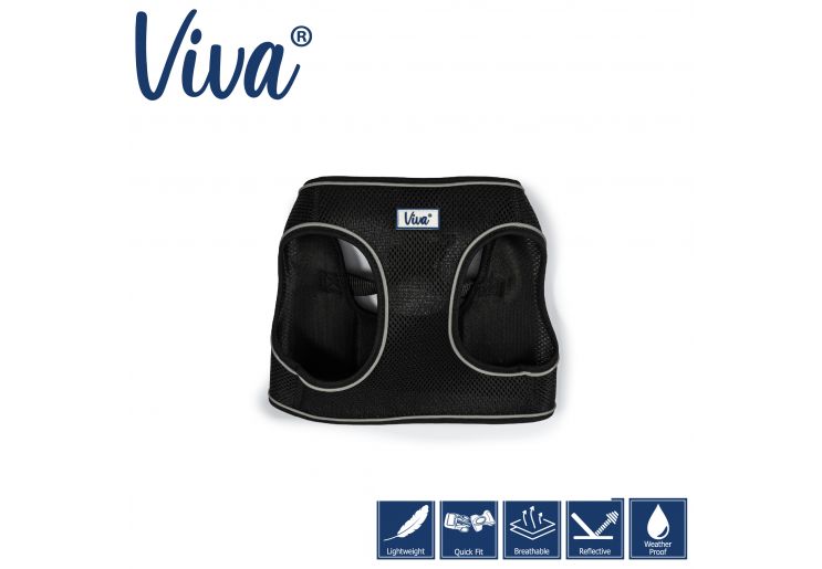 Viva Step-in Harness XL Black