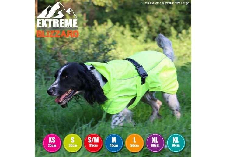 extreme blizzard dog coat
