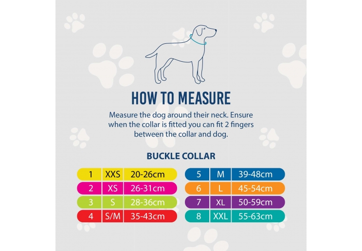 Heritage Leather Collar Tan Size 3 28-36cm