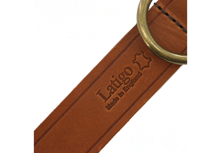 Latigo Leather Collar Chestnut 50-59cm Size 7