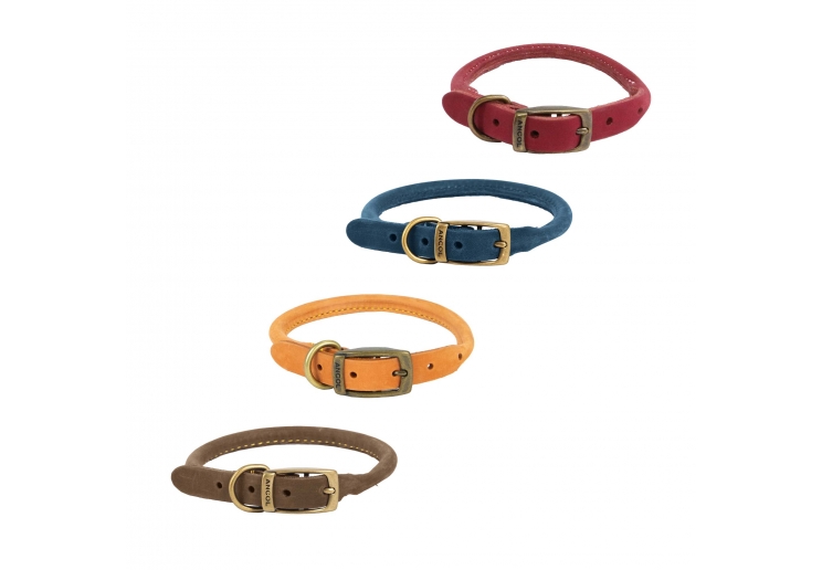 Timberwolf Rolled Collar Blue 50-59cm Size 7