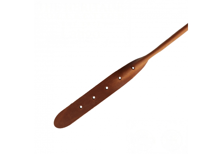 Round Leather Collar Chestnut 45-54cm Size 6