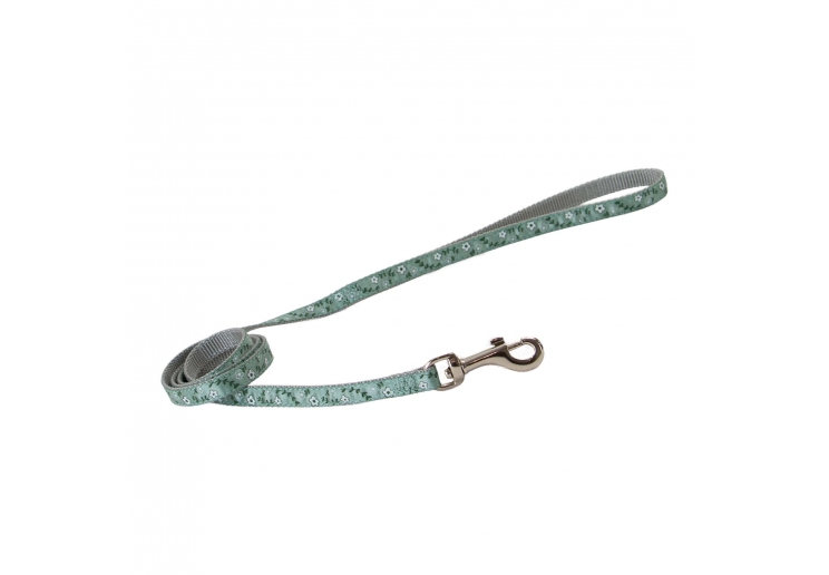 Small Bite Floral Collar Lead Set Sage
