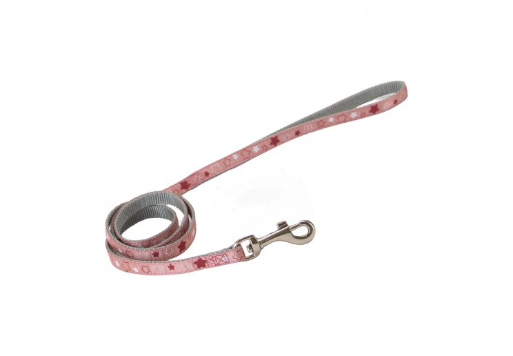 Small Bite Stars Collar Lead Set Rose
