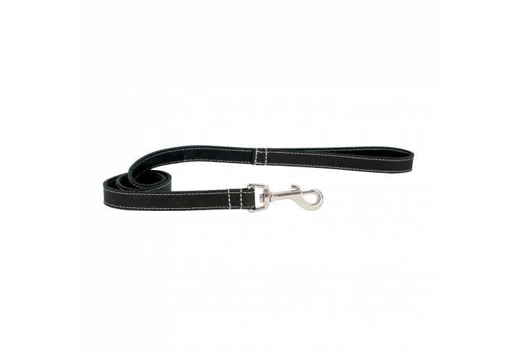 Heritage Leather Lead Black 100cm x 19mm | 50kg