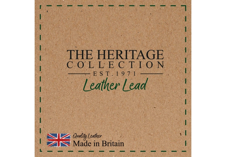 Heritage Leather Lead Oxblood 100cm x 19mm | 50kg