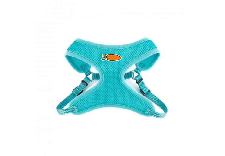 Small Pet Mesh Harness L Teal
