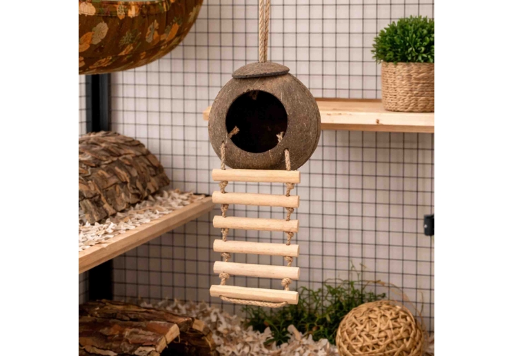 Hanging Coconut Hide