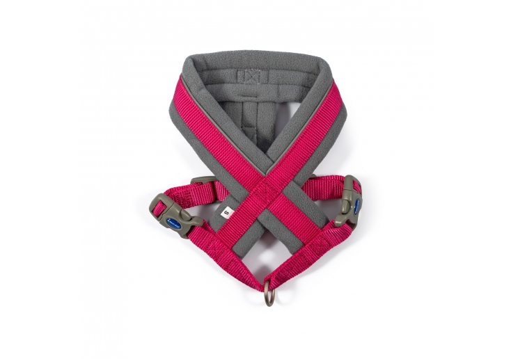 Viva Padded Harness Pink S 36-42cm
