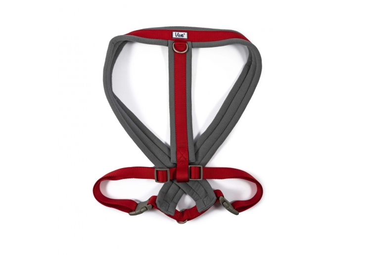 Viva Padded Harness Red XL 70-98cm