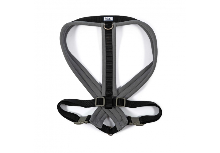 Viva Padded Harness Black XXL 97-130cm